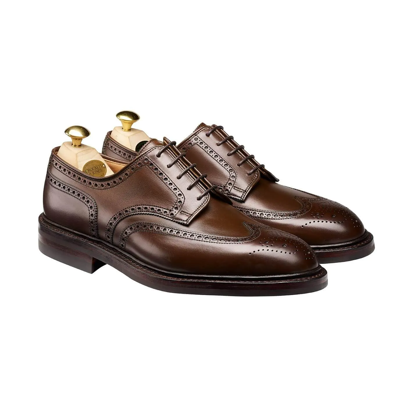 Pembroke Dark Brown Wax Calf Comfortable Footwear