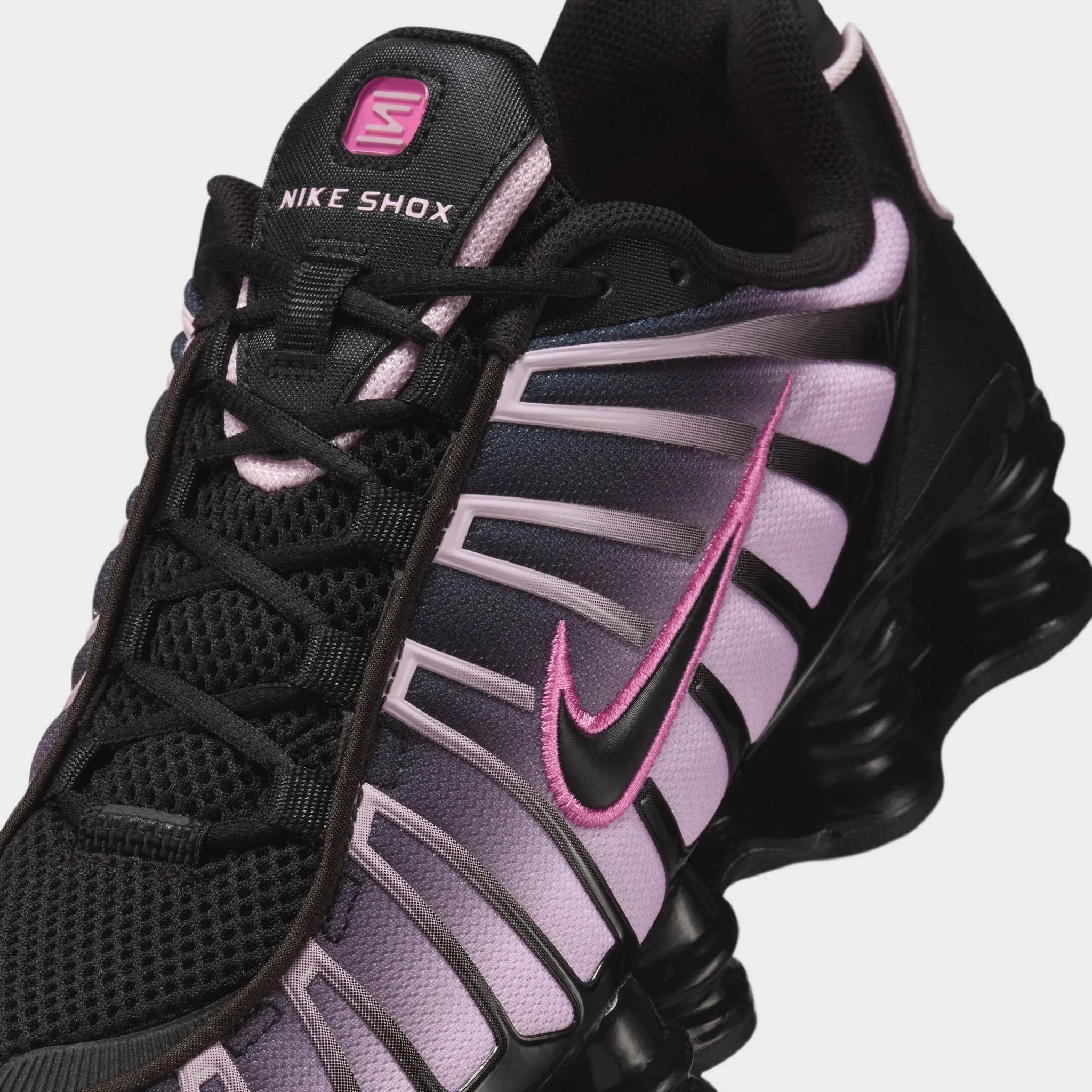 Slim Style Energy Returning Technology Nike Women's Shox TL Black / Black - Playful Pink