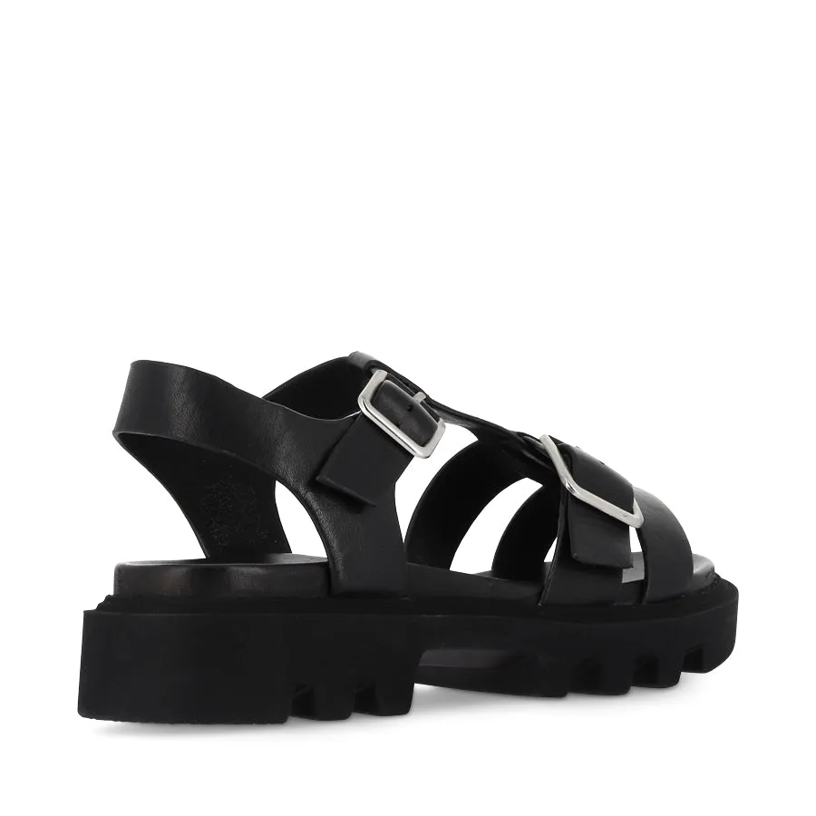 Fresh Touch Wardrobe Staple FLIC - BLACK LEATHER