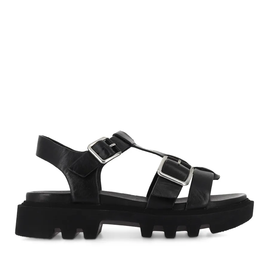 FLIC - BLACK LEATHER Fast Walk Daily Fit
