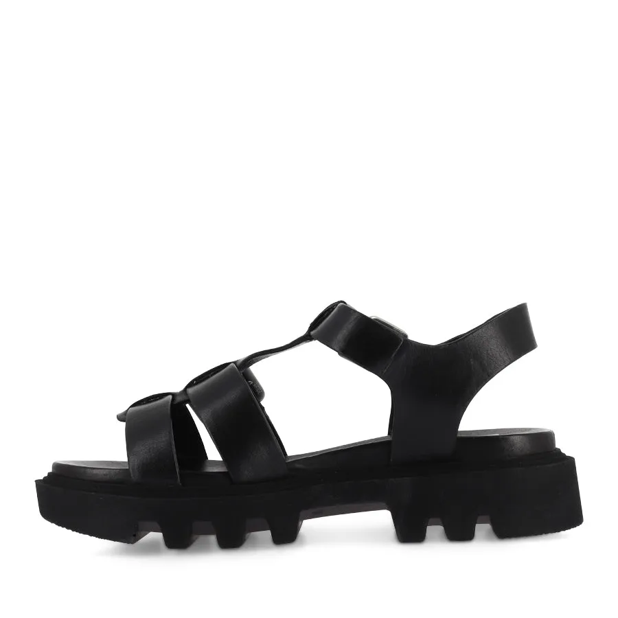 Slip Proof FLIC - BLACK LEATHER
