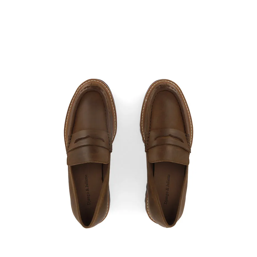 FLOUT - CRAZYHORSE LEATHER Low   Heel City Dash