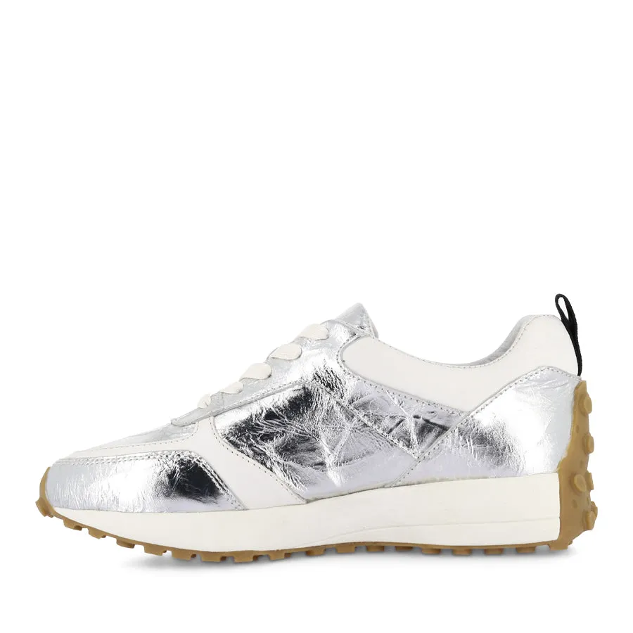 FLOWER - SILVER WHITE MULTI Low Top Design