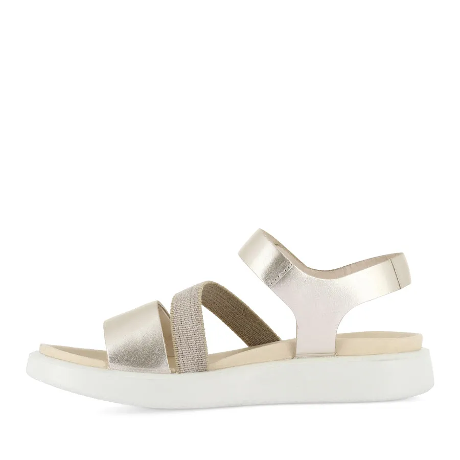 FLOWT W 273713 - PURE WHITE GOLD LEATHER Air Flow