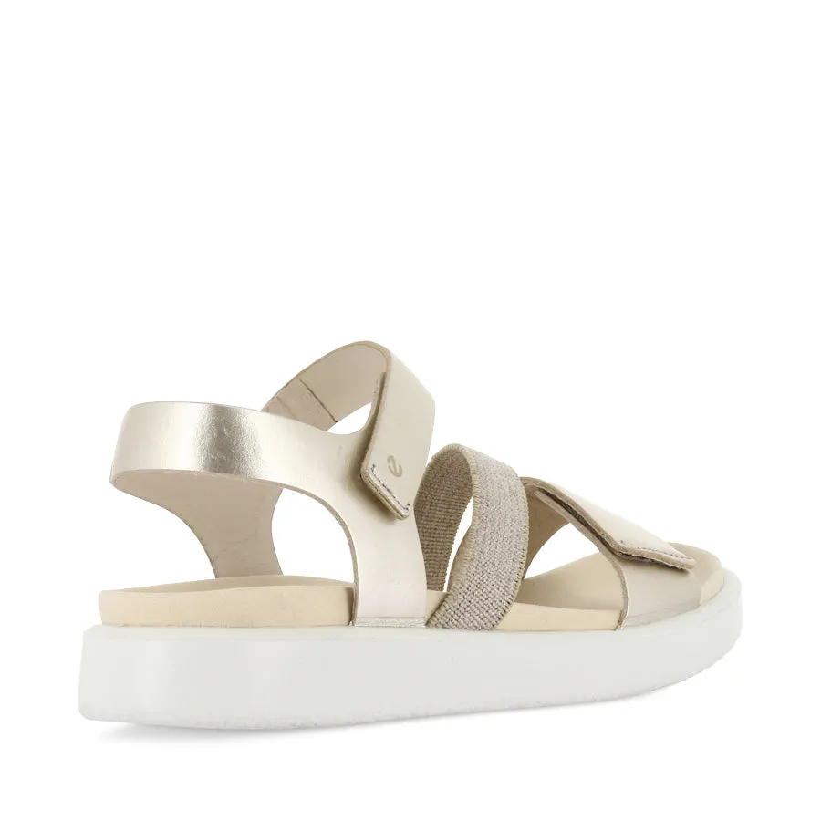 Leisure Design FLOWT W 273713 - PURE WHITE GOLD LEATHER