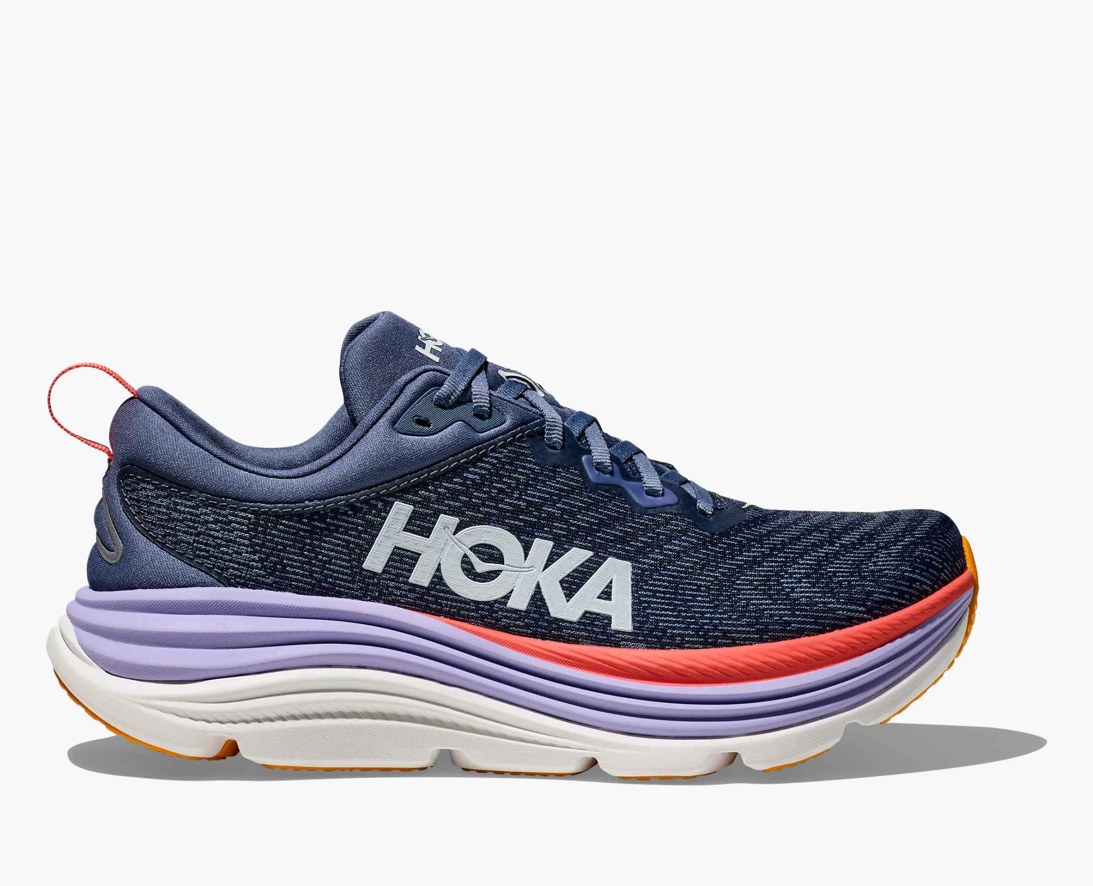 HOKA ONE ONE GAVIOTA 5 - NAVY MULTI Stretchable Material