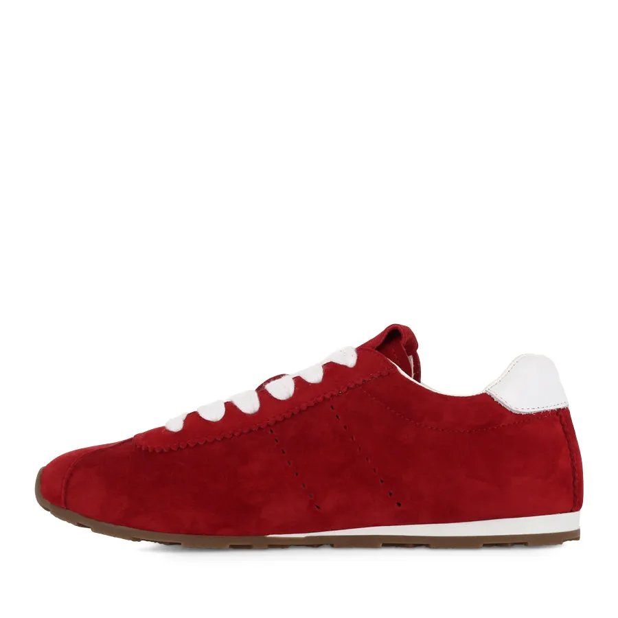 MOUSI - RED SUEDE Abrasion Resistant Outsole work commute