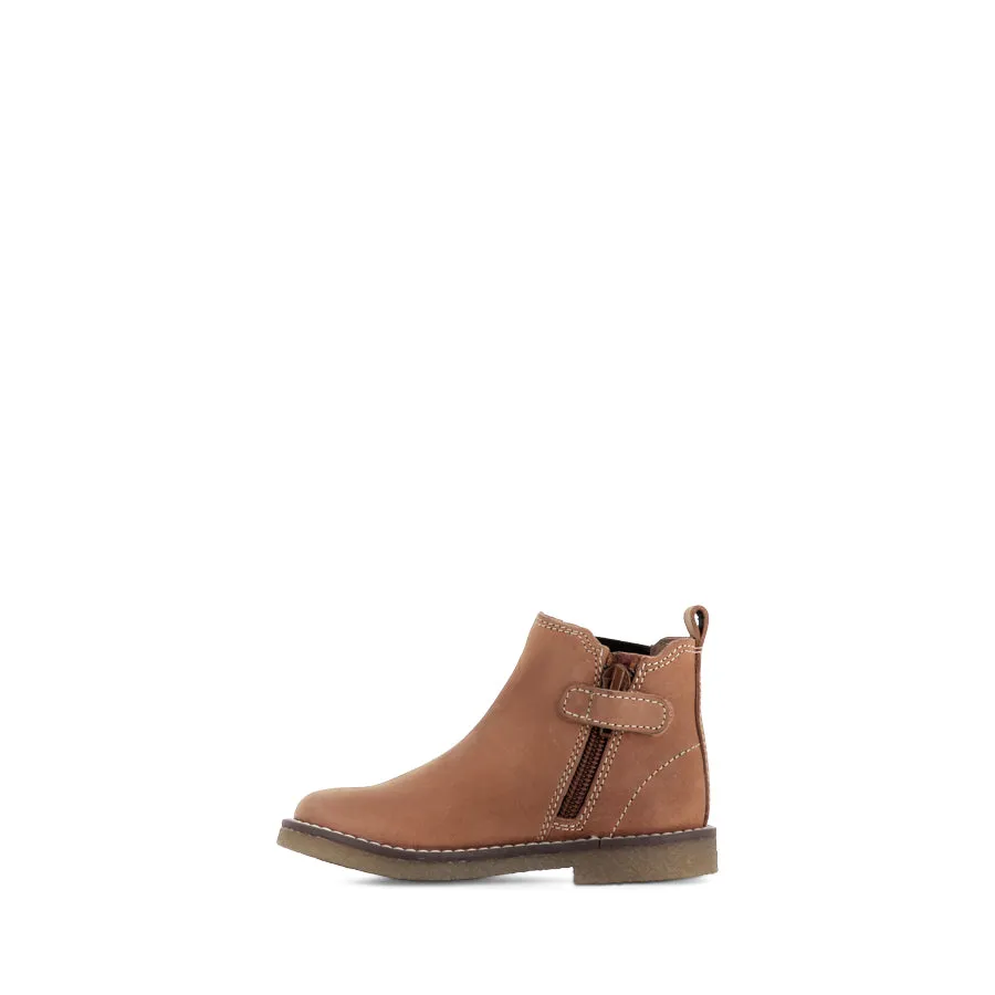 CHELSEA II JNR - TAN WAXY LEATHER Protective Comfort Comfort Fit