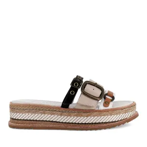 High Top Easy Slip Shoes VITAN - OYSTER MULTI