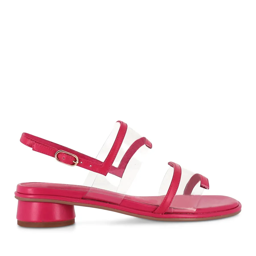 BLISSFUL - FUXIA LEATHER Effortless Fit