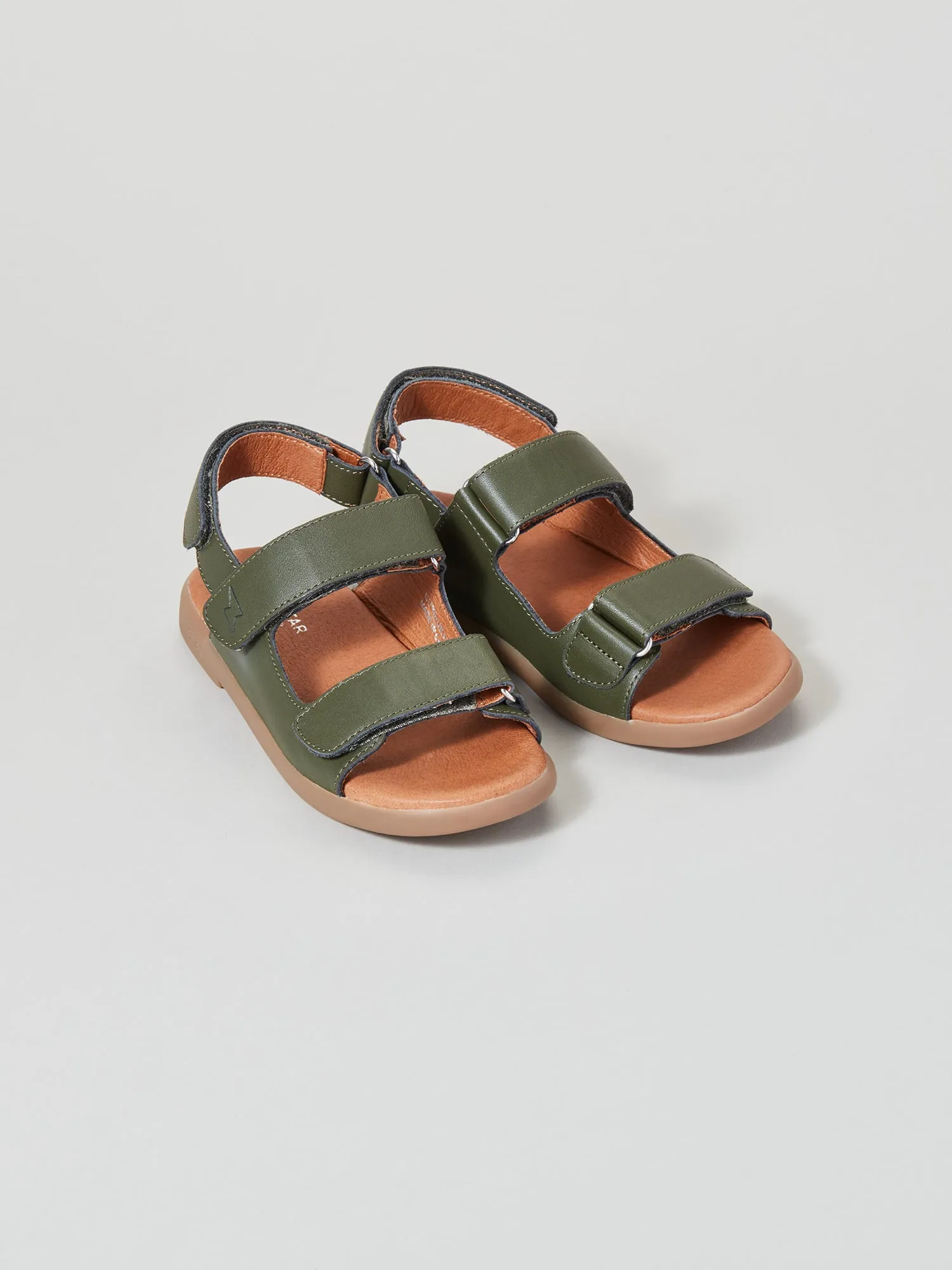 Comfort Cushion Fashion Flip-flops Solar Junior Strap Sandal Khaki