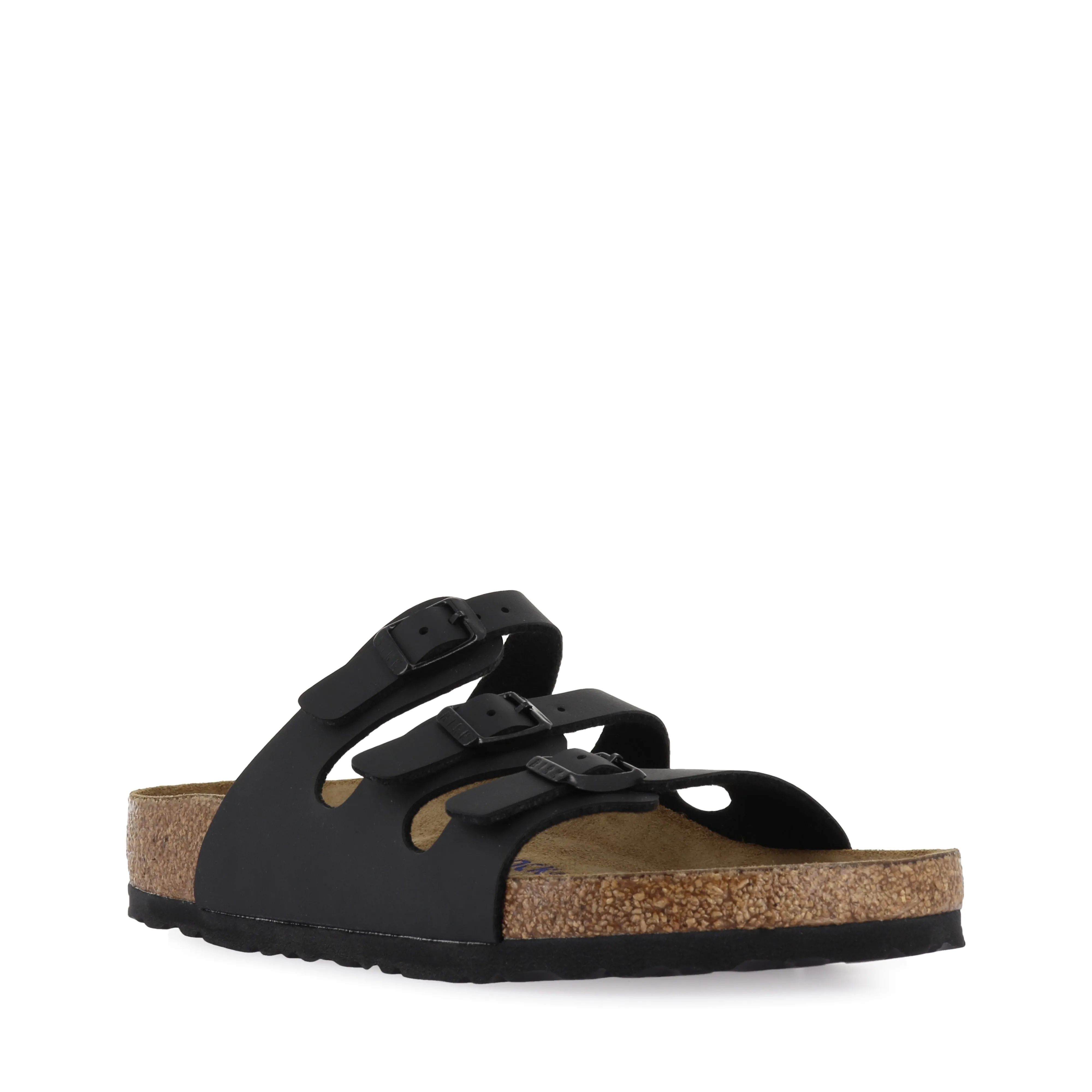 Simple Travel Fit Beachside Footwear FLORIDA BIRKO-FLOR SFB - BLACK
