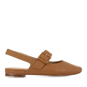 FLARIO - DARK TAN LEATHER Comfy Design