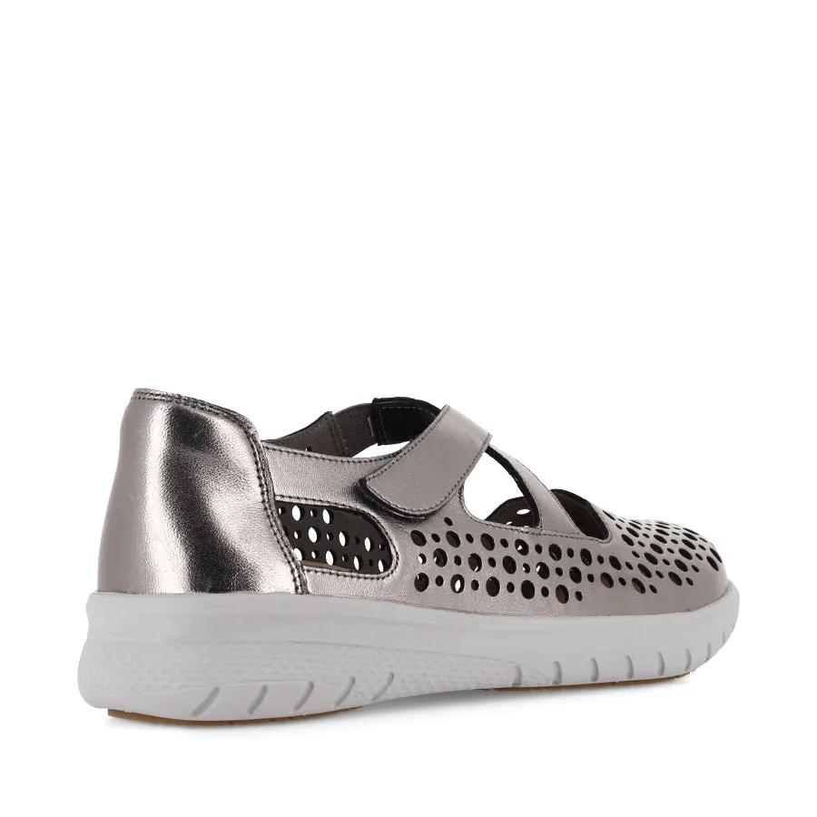 Foot Supportive Design Cozy Cushion SACHET XF - PEWTER LEATHER
