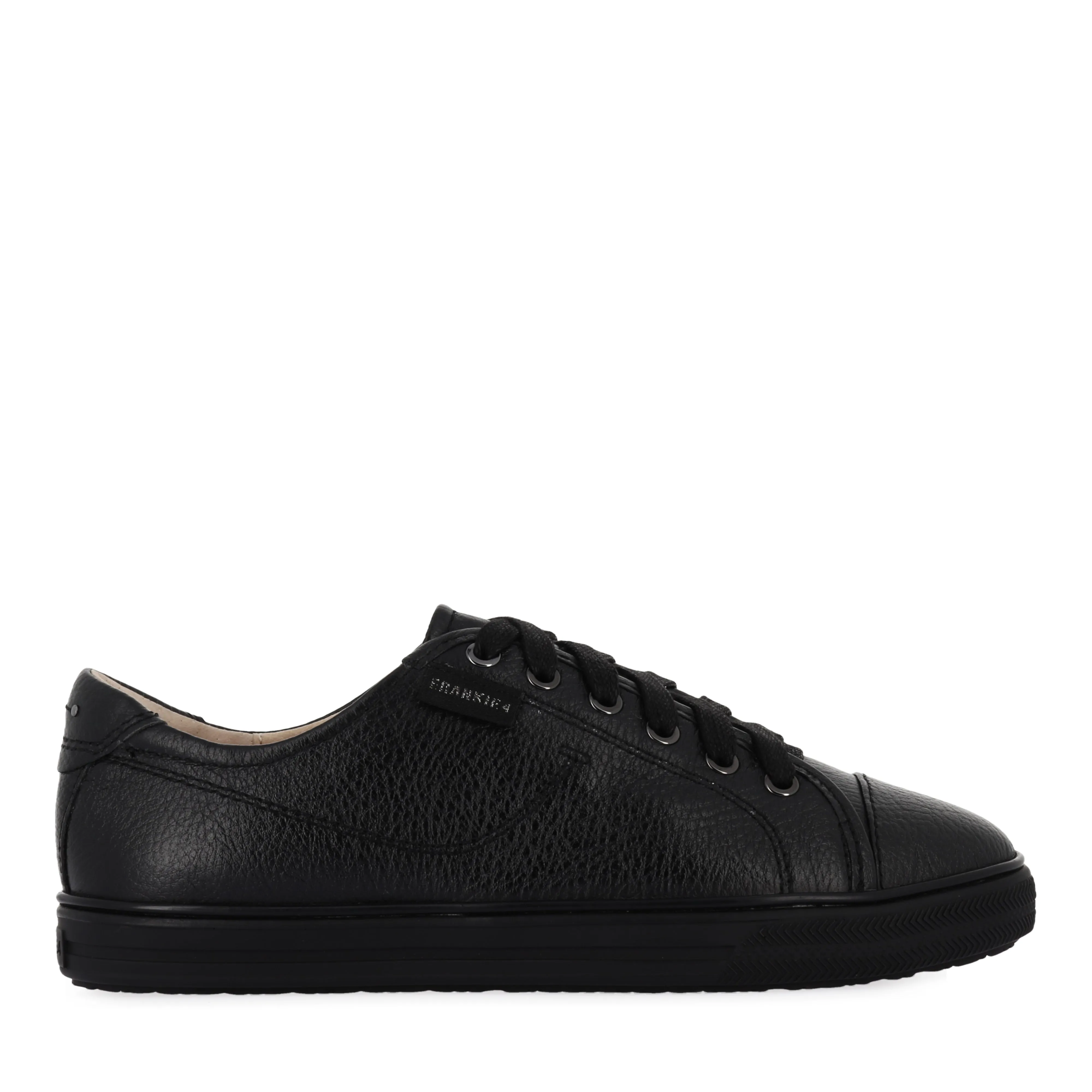 NAT III - BLACK/BLACK LEATHER athletic style Hyperbolic Lasting