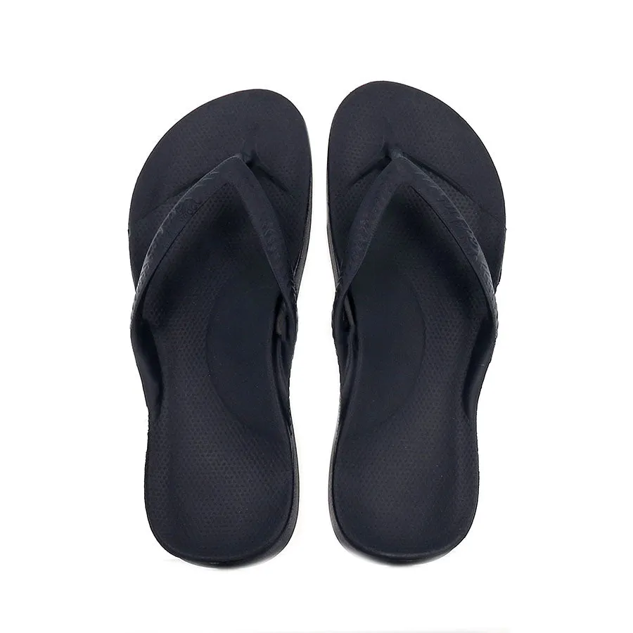 ARCH SUPPORT THONGS - NAVY Ergonomic Design