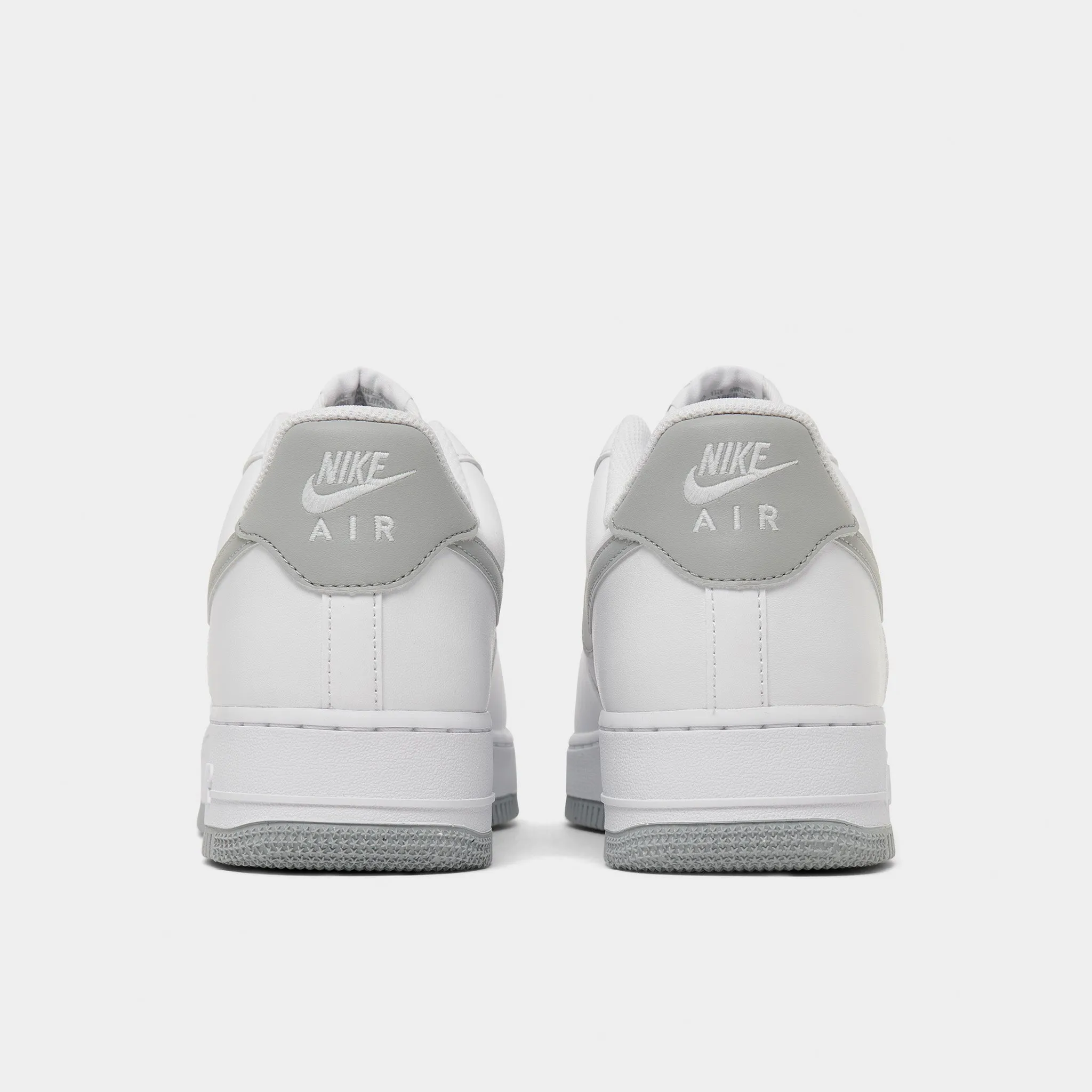 Nike Air Force 1 '07 ESS White / Light Smoke Grey - White Dynamic chic Orthotic friendly
