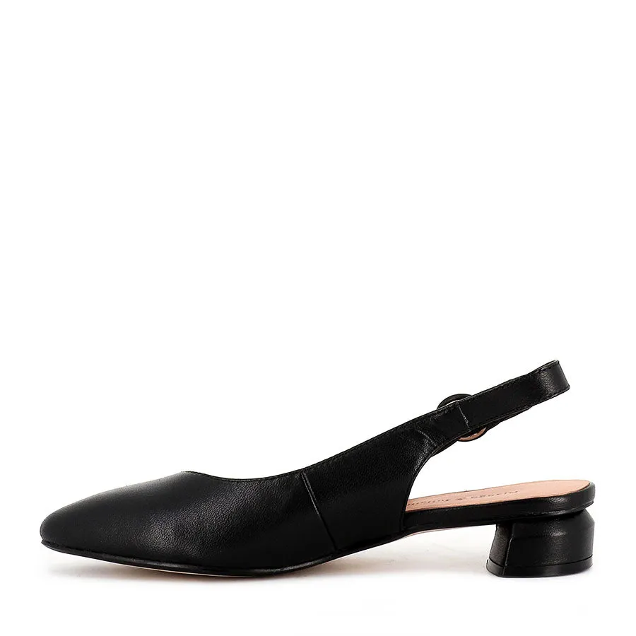 Arch Care Urban Comfort Design FOTINI - BLACK LEATHER