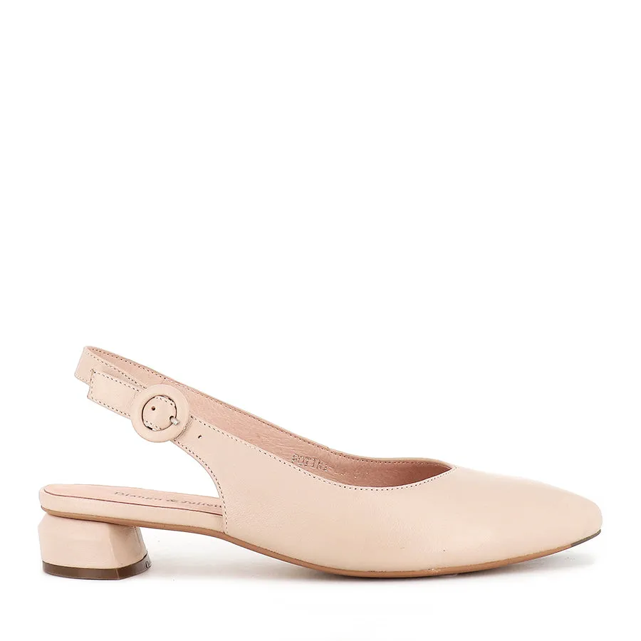 FOTINI - NUDE LEATHER Party Walk Odor Resistant