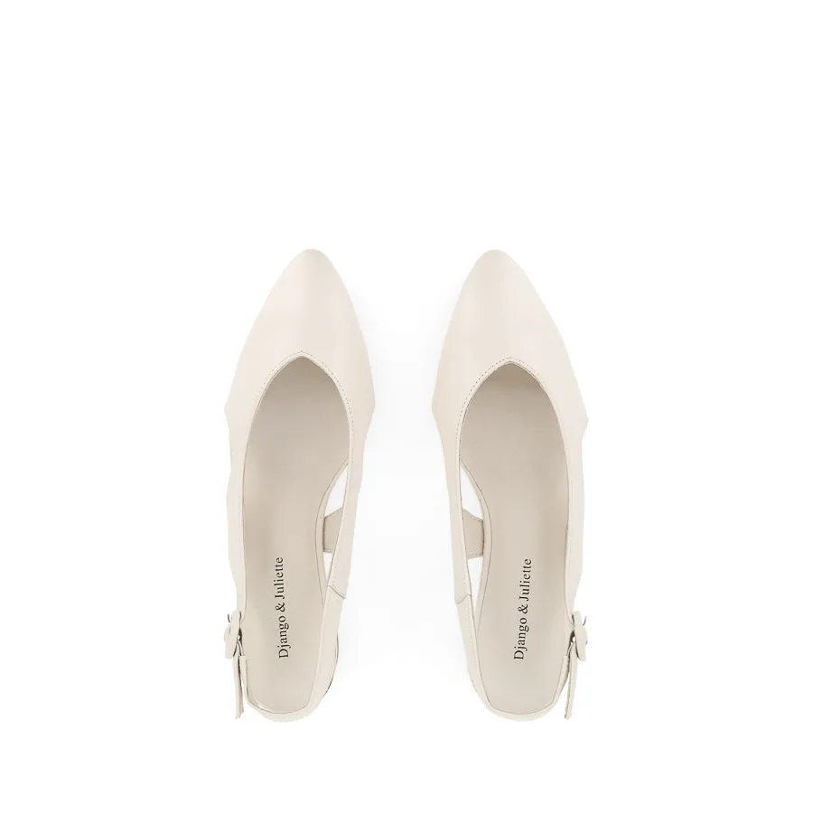 FRANKIEL - IVORY LEATHER Sweat Free Market Hall