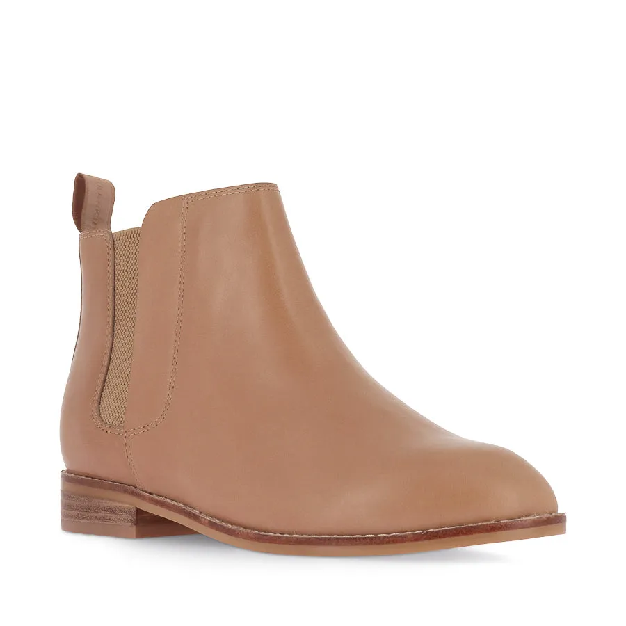 AUSTEN II - CAMEL LEATHER Lightweight Comfort Comfortable Heel Counter