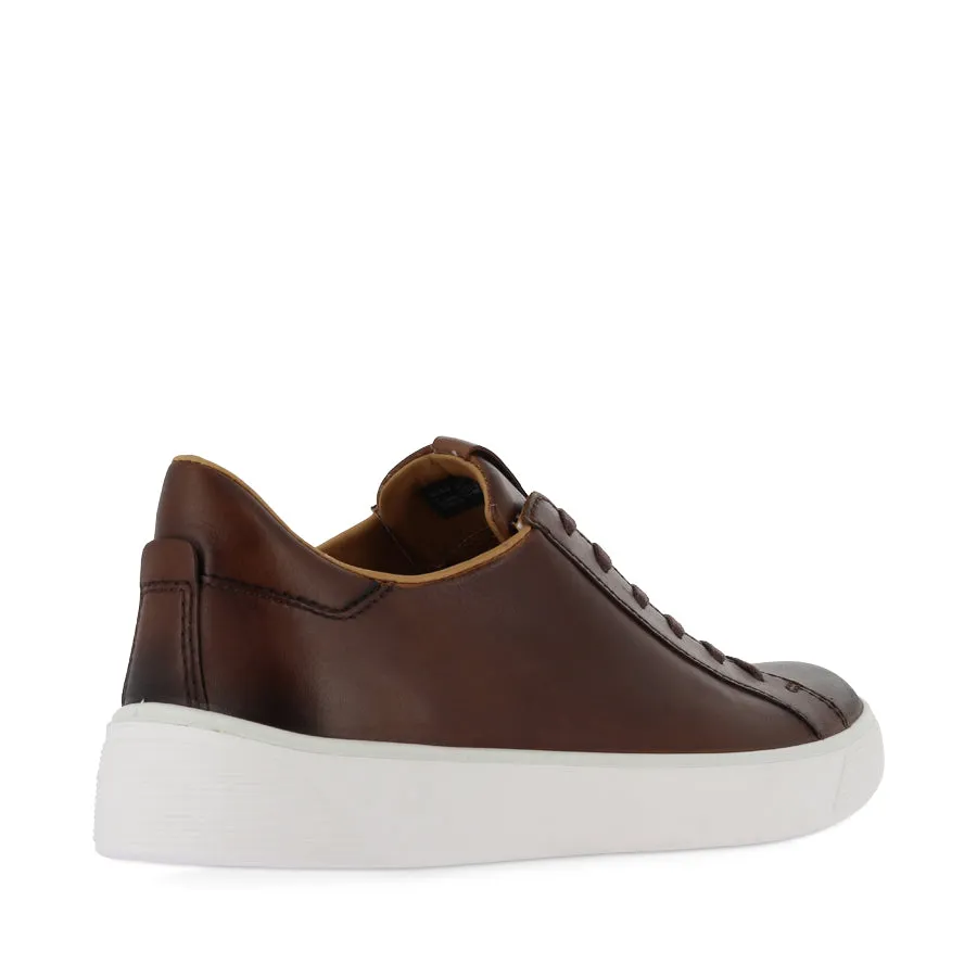 STREET TRAY M 504784 - COGNAC LEATHER Slip-resistant look Footwear Focus