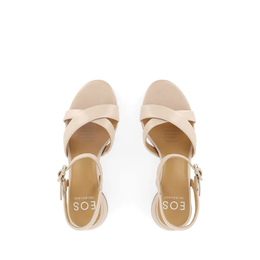 Daily Comfort Coast Glow FIORA - NUDE LEATHER
