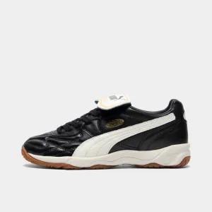 Puma King Indoor Balck / White / Gold Sneaker Trends Cushioned Midsole Geometry