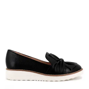 OCLEM - BLACK LEATHER True Steps Fashionable Choice