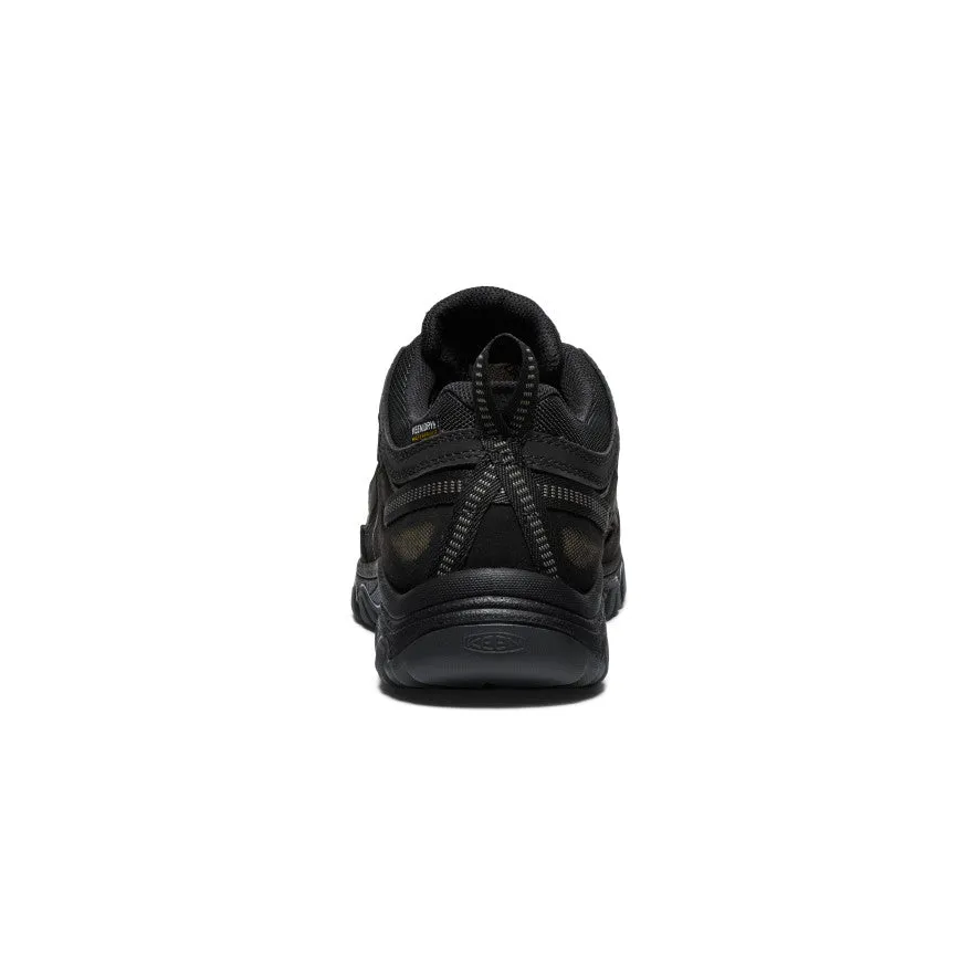 Men's Targhee IV Waterproof Hiking Shoe  |  Triple Black triathletes' endurance Adaptive piece