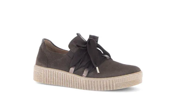 Sea Breeze Long Move GABOR 7333314 SNEAKERS - CHOCOLATE BROWN