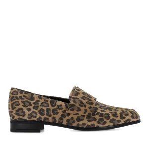 GABRIAN - CAMEL LEOPARD SUEDE Bold Sprint Flex Move