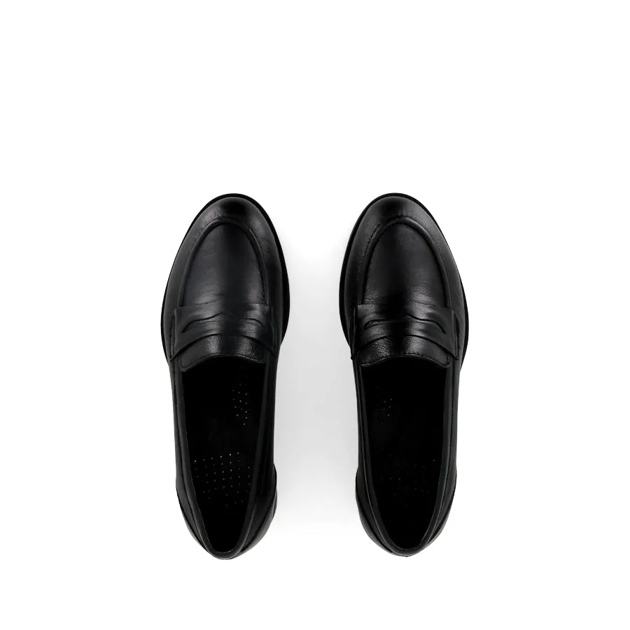 GALA - BLACK LEATHER Premium Leather Open Power