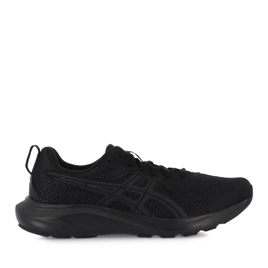GEL-CONTEND 9 (M) - BLACK/GRAPHITE GREY Pull   Tab