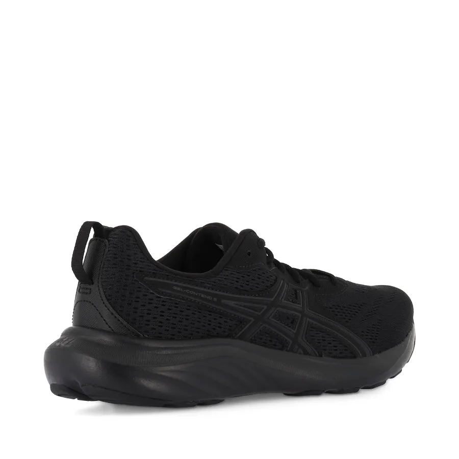 Stitch Down Construction Long Time Wear GEL-CONTEND 9 (M) - BLACK/GRAPHITE GREY