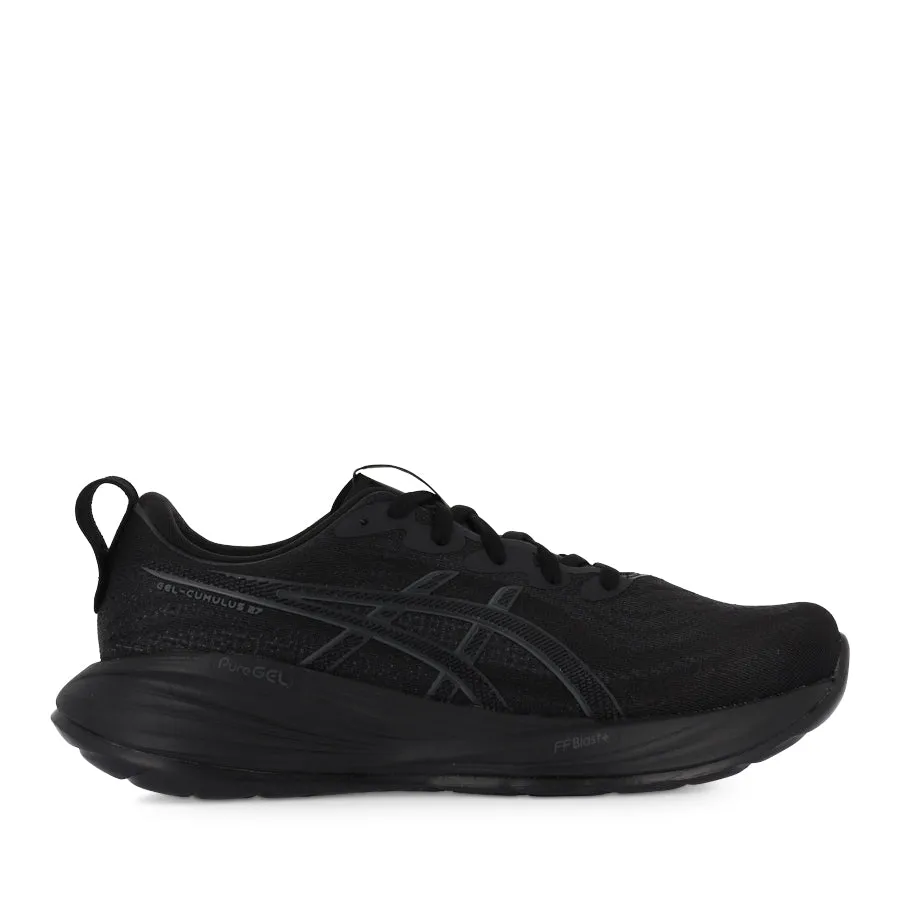 GEL-CUMULUS 27 (M) - BLACK/CARRIER GREY Quick Move Gait Optimized