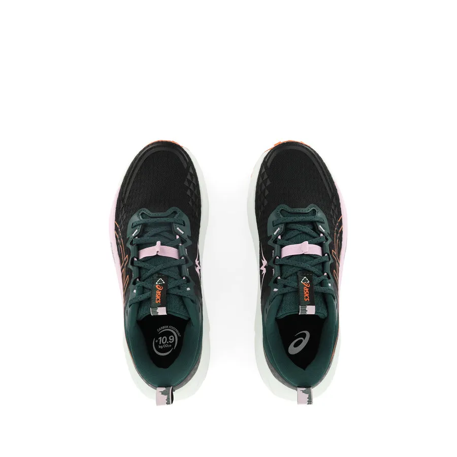 Comfortable Upper Material GEL-TRABUCO 13 (L) - BLACK/NOVA ORANGE