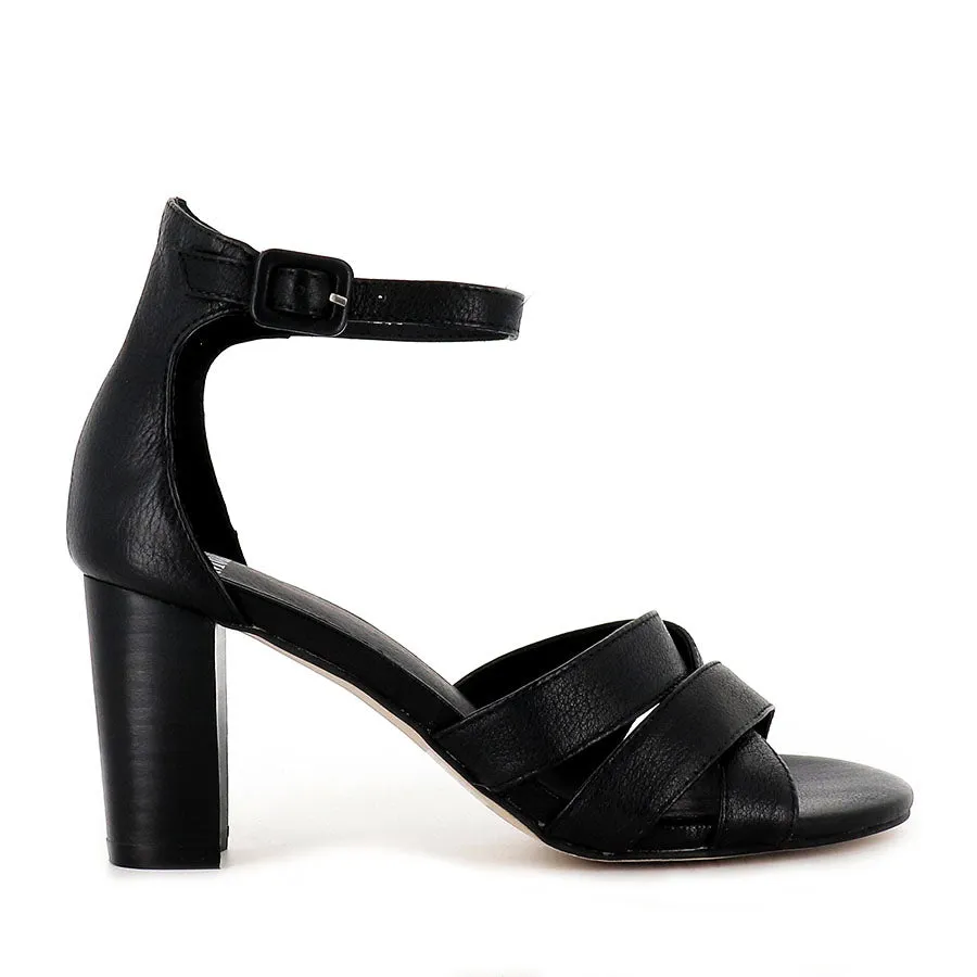 Fashion Forward Design GEST - BLACK LEATHER
