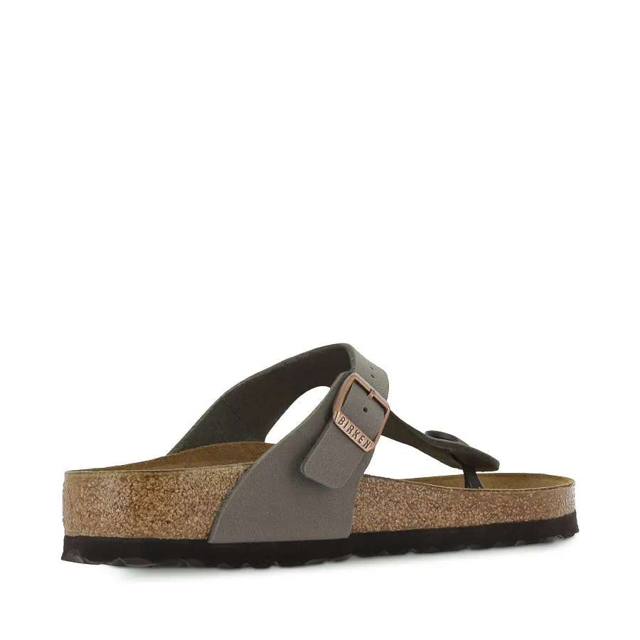 GIZEH BIRKIBUC - STONE breathable socks Relaxation Sandals