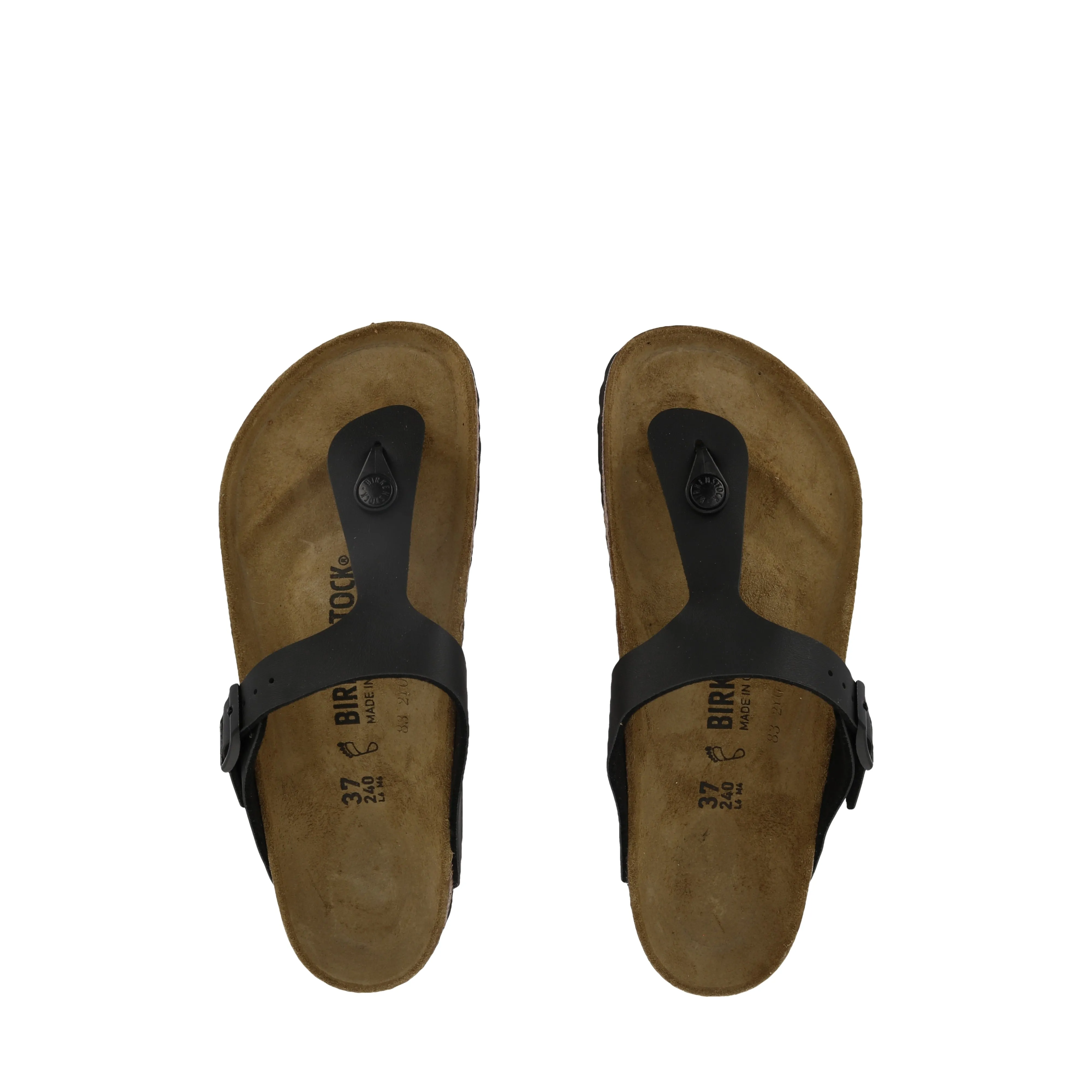 Soft Slide GIZEH BIRKO-FLOR - BLACK