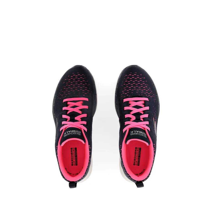 Mid Top Design Quick Dry Lining GO WALK 6 - ADORA - NAVY HOT PINK
