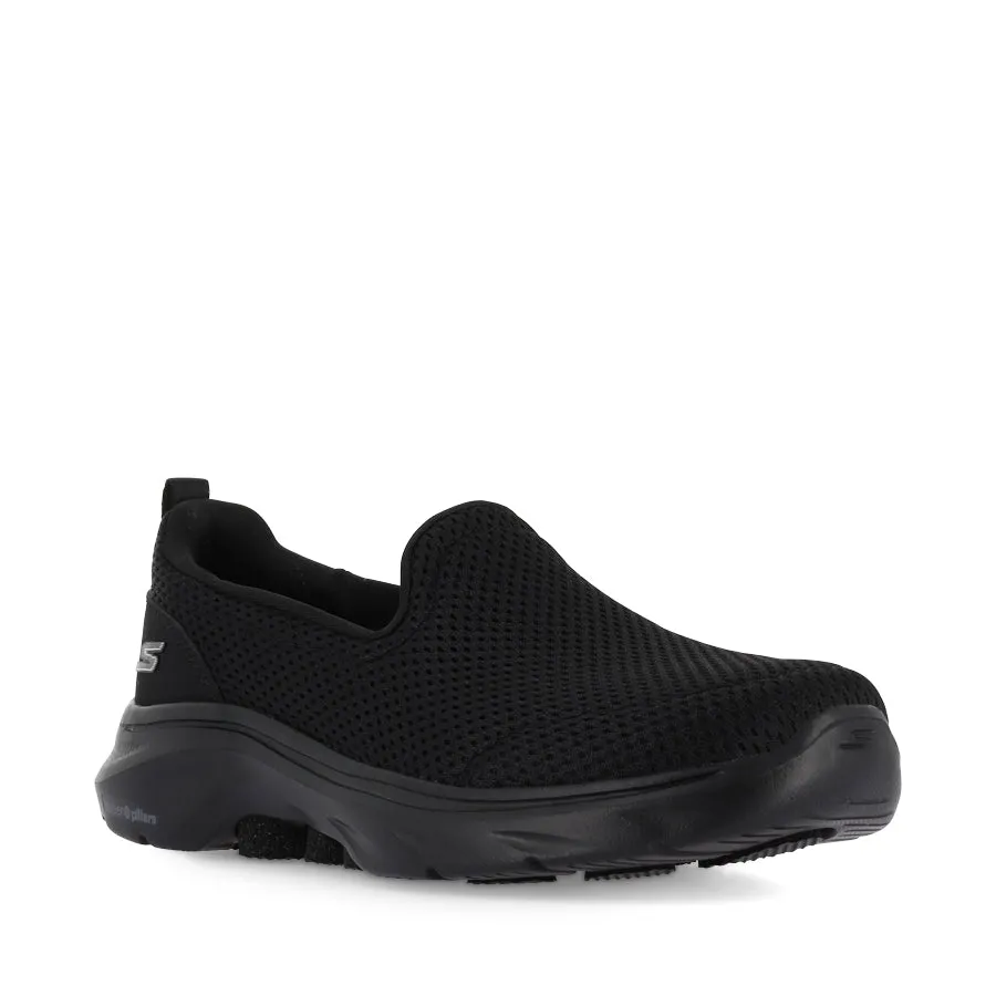 GO WALK 7 (L) - BLACK BLACK Multi Layer Cushioning