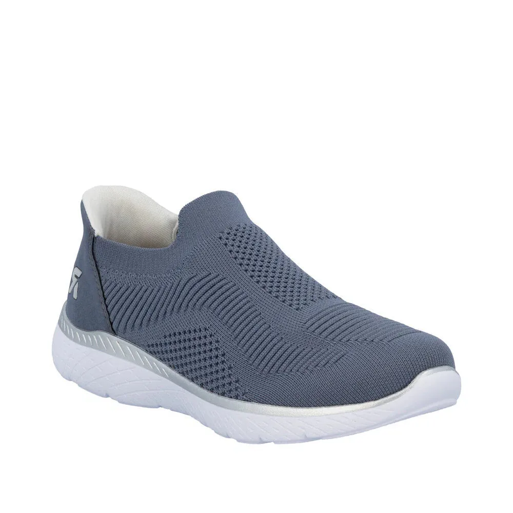 RIEKER EDITH M507210 - JEAN BLUE Fiber Mix