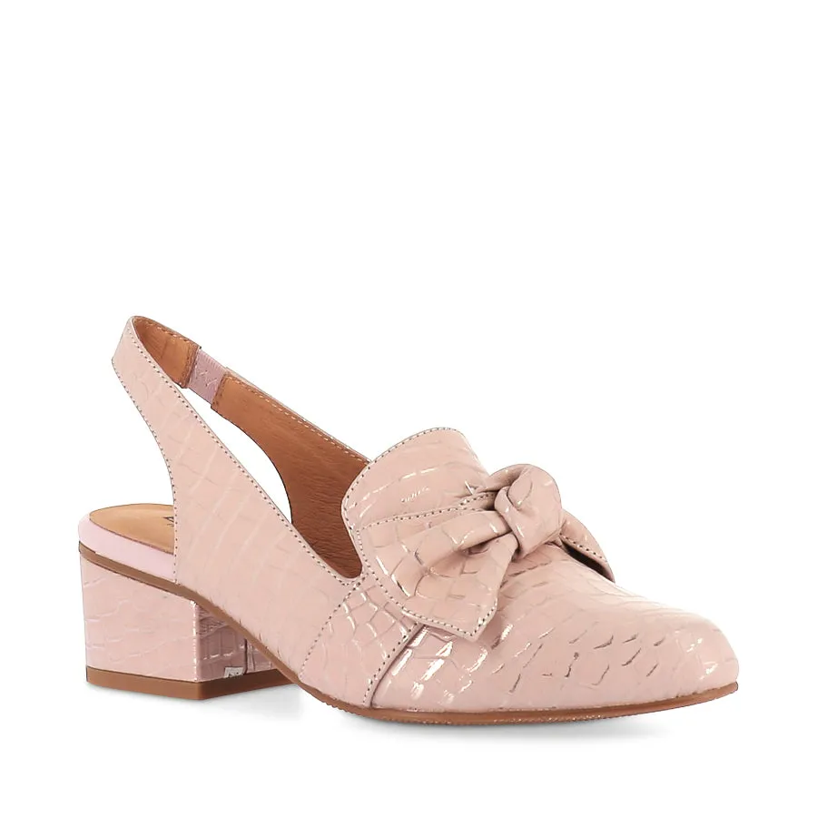 All-Purpose Shoes AUSTEN - PINK METAL CROC LEATHER