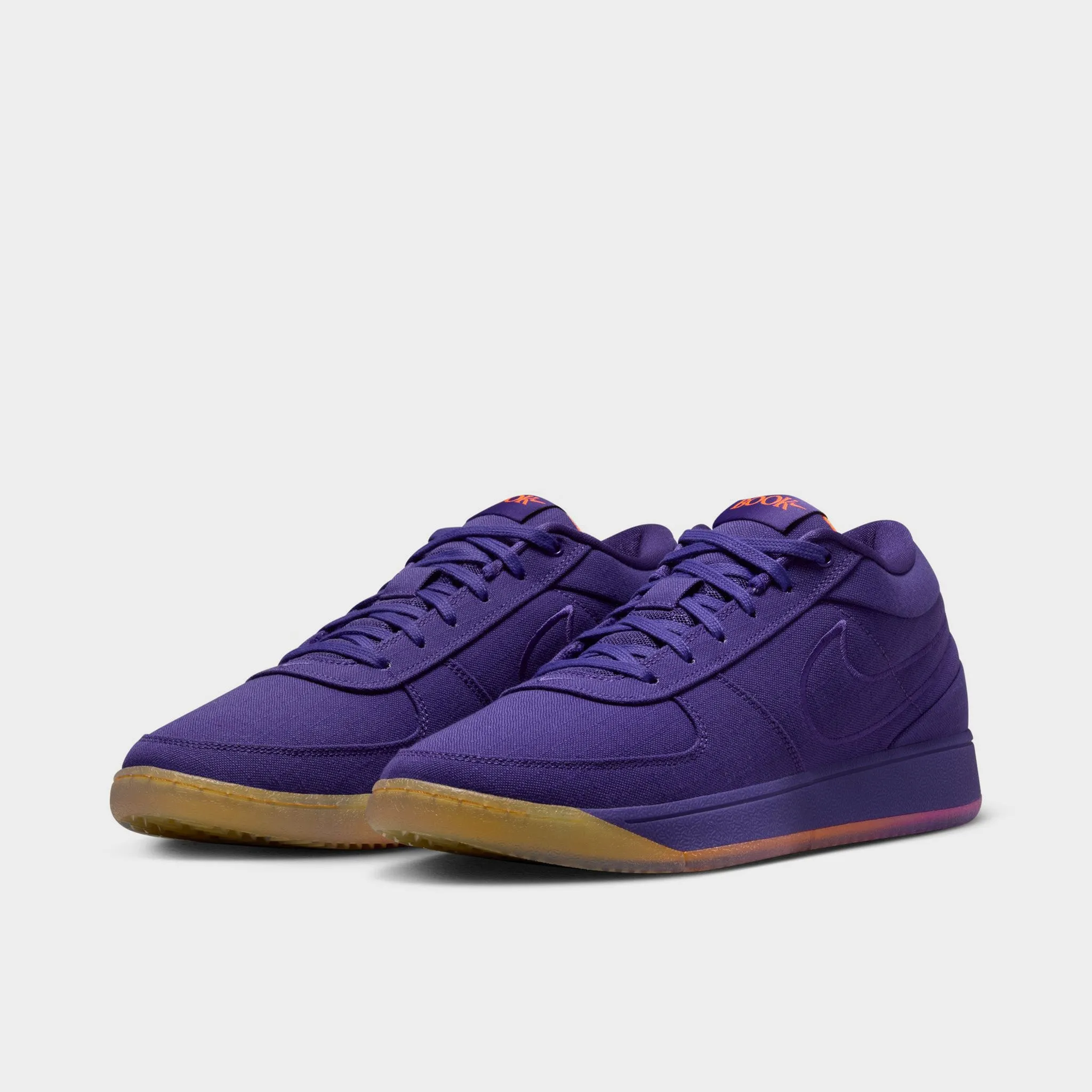 Ventilation Ports Nike Book 1 Court Purple / Total Orange - Taupe Grey