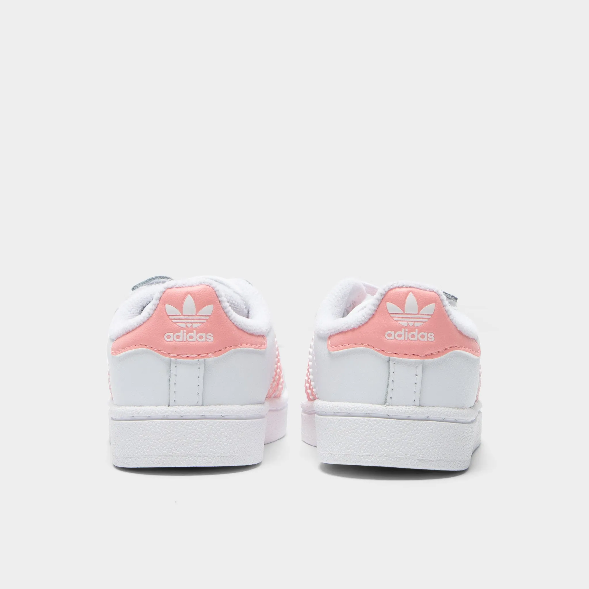 adidas Infants' Superstar II White / Pink biggest