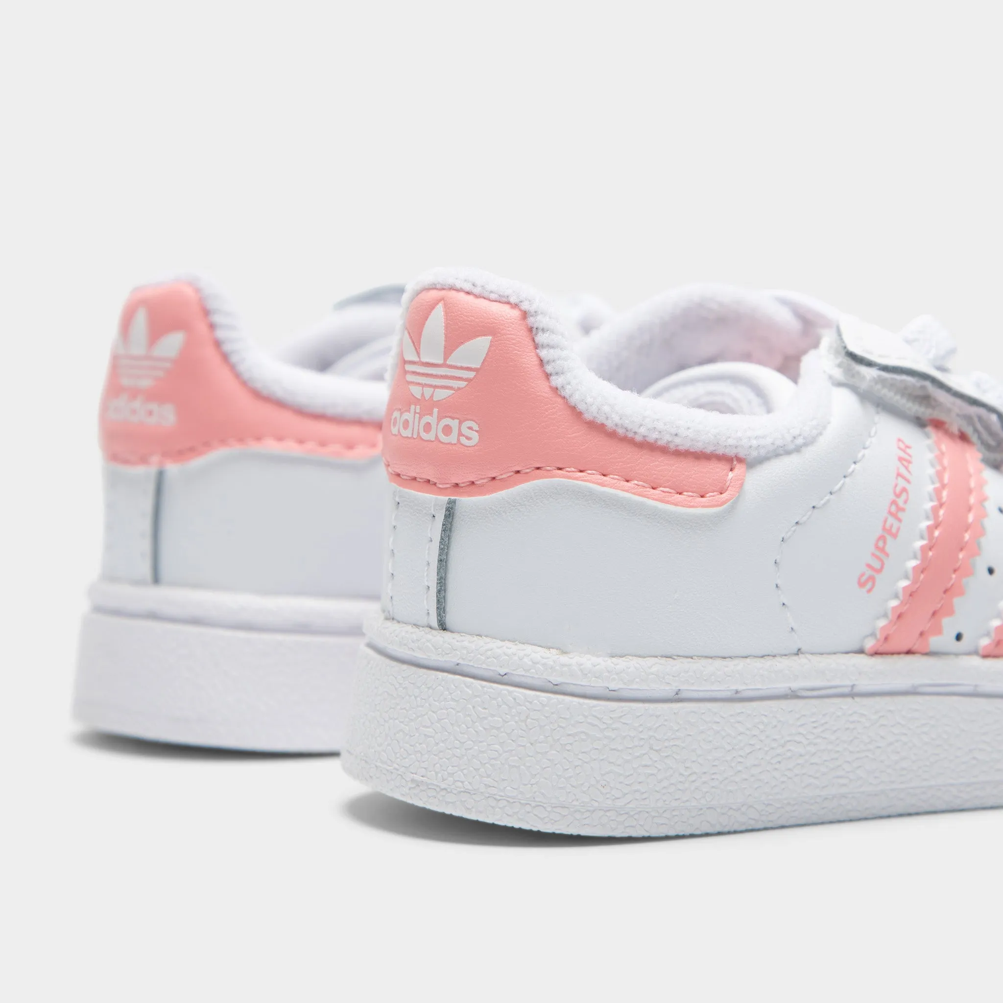 Extra Flex adidas Infants' Superstar II White / Pink
