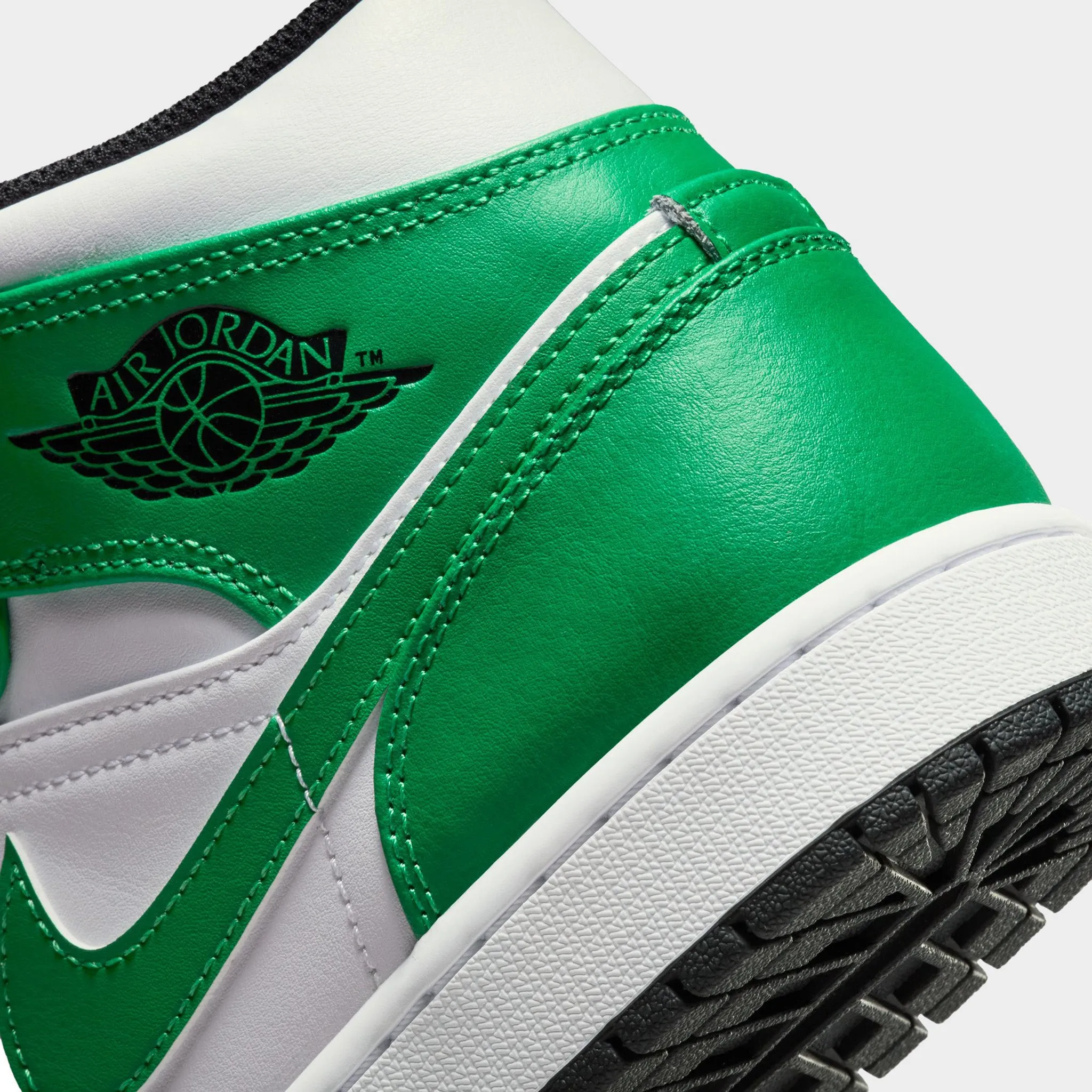 Elite Cushion Jordan 1 Mid Lucky Green / Black - White