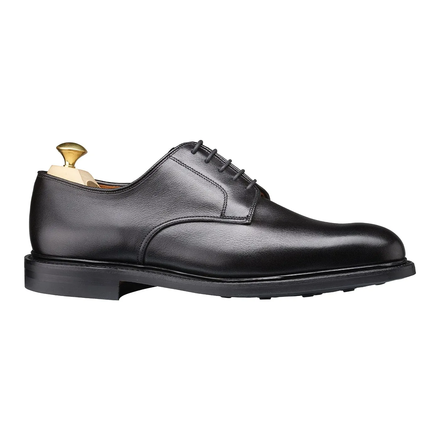 Grasmere Black Milled Calf Moisture wicking