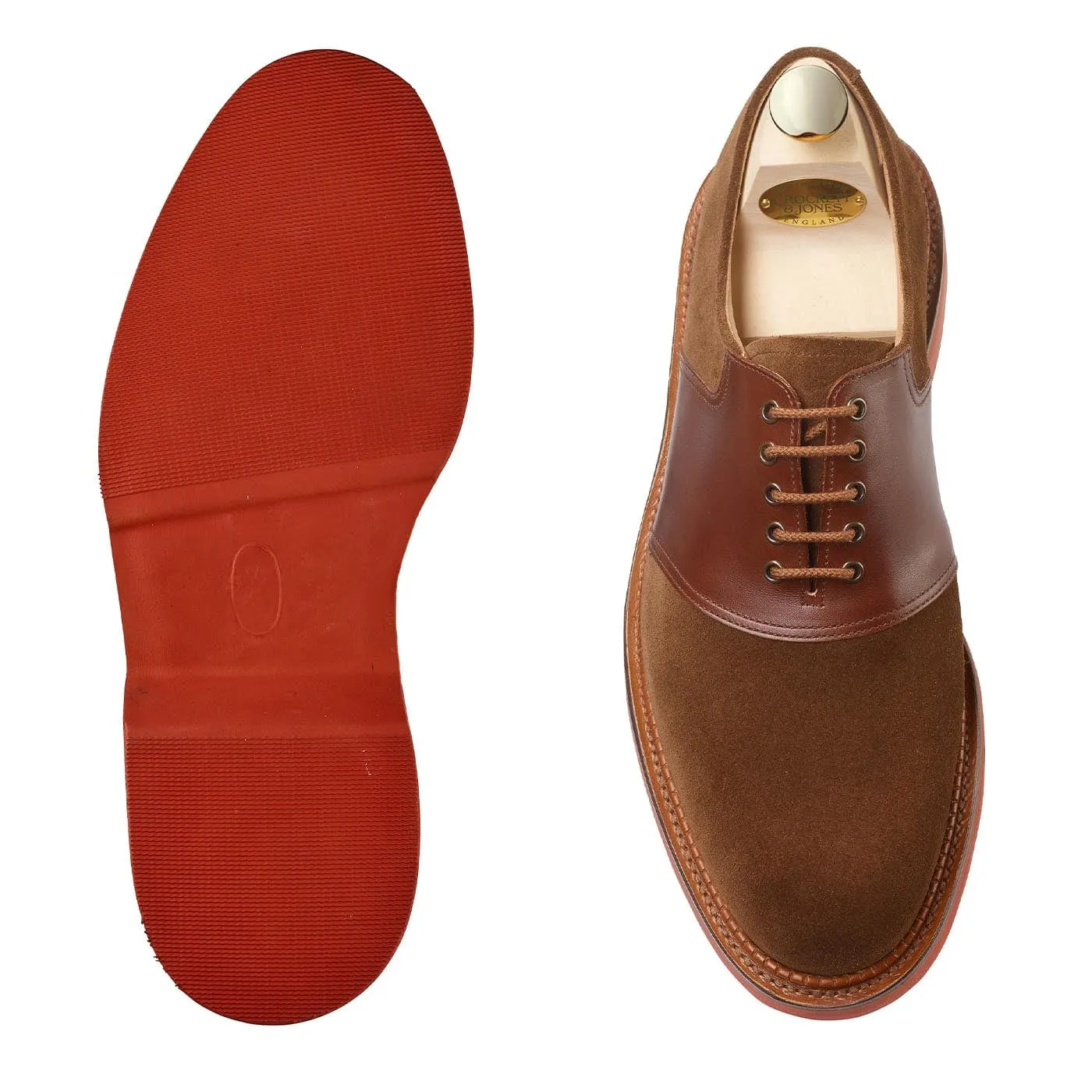 Penn Snuff Suede & Bracken Calf Easy Walking Chic Fit Style